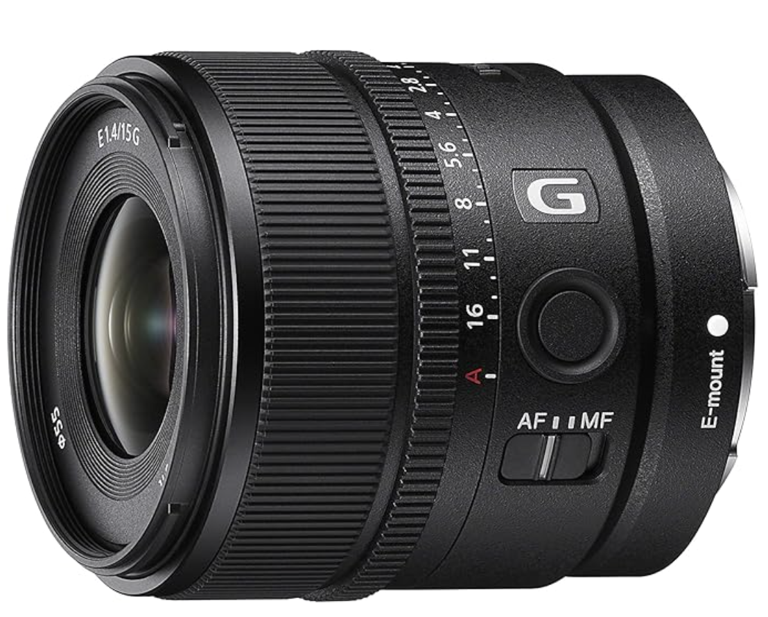 Sony E 15mm F1.4 G Lens